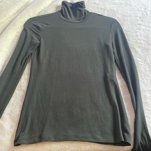 Zara green turtle neck